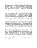 La resurrección