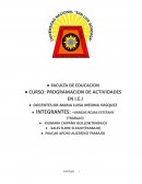 CARACTERISTICAS DEL PLAN ANUAL