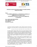 LA FORMACIÓN DE LA CONCIENCIA SOCIAL Y OBRERA EN EL SIGLO XIX: ANTONETE GALVEZ Y El LEVANTAMIENTO CANTONAL