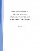 Utilitarismo e Inmanuel Kant