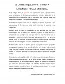 LA GENS EN ROMA Y EN GRECIA