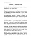 Economía al alcance de todos