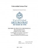 INFORME DE PRÁCTICA PROFESIONAL REALIZADO EN EL EJERCITO DE CHILE