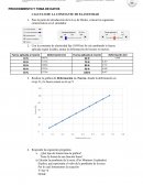 CALCULO DE LA CONSTANTE DE ELASTICIDAD