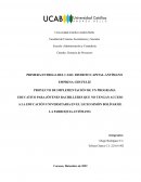 Gerencia de proyecto caso 1 EMPRESA: EDUFELIZ