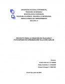 PROYECTO PARA LA CREACIÓN DE PALELERIA Y FOTOCOPIADO EN URBANIZACIÓN VILLA DON CARLOS