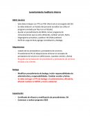 Levantamiento Auditoría Interna