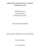 Aplicación de las pruebas de esfuerzo en el deporte Fisiología del ejercicio