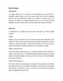 Buena Imagen personal