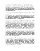CRIMINOLIGIA AMBIENTAL ORIENTADA A LA DELINCUENCIA JUVENIL