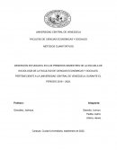 DESERCIÓN ESTUDIANTIL EN LOS PRIMEROS SEMESTRES DE LA ESCUELA DE SOCIOLOGÍA