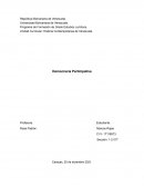 Analisis de la democracia participativa