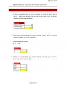 Algoritmos Básicos – Ejercicios de Procesos secuenciales