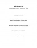 Epistemología y Ética en Educación Especial