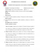 Variables cuantitativas continuas y discretas en cultivo de durazno (prunus pérsica)