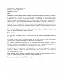 ¿Leer y Escribir o Expresar y Comunicar?