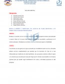 MISION Y VISION PARA UNA AGENCIA DE VIAJES DESTINADA A UN PUBLICO EXCLUSIVO DE TERCERA EDAD