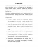 Bolsas de valores . Сonclusion y recomendacion