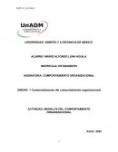 MODELOS DEL COMPARTAMIENTO ORGANIZACIONAL