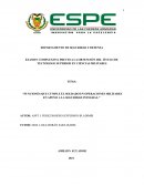 FUNCIONES QUE CUMPLE EL SOLDADO EN OPERACIONES MILITARES EN APOYO A LA SEGURIDAD INTEGRAL