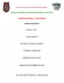 TAREA “18” “SERVIDOR 3” MICROCONTROLADORES