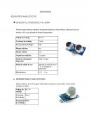 Sensores analogicos, binarios