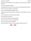 Que es ser mexicano