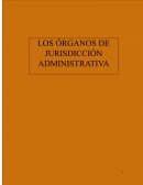 Los órganos jurisdiccional administrativo