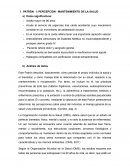 PATRÓN - I: PERCEPCIÓN - MANTENIMIENTO DE LA SALUD