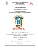 Aplicación de la tecnología gasificante SAN-G APU en voladura en Mina Toquepala