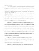 Experiencias sensoriales