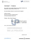 Actividad Qué es la oratoria. A qué se le denomina "el triángulo retórico"