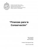 Finanzas Para la Conservación