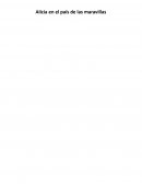 Guion Alicia En el Pais de las Maravillas