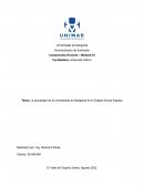 La actualidad de la Universidad de Margarita en el Estado Nueva Esparta