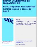 Integración de herramientas tecnológicas para la educación
