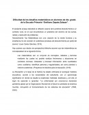 Dificultad de los desafíos matemáticos en alumnos de 4to. grado