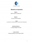 Derechos fundamentales del contribuyente