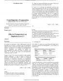 Centrifugación y Evaporación