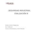 SEGURIDAD INDUSTRIAL EVALUACIÓN III