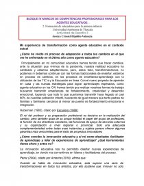 MARCOS DE COMPETENCIAS PROFESIONALES PARA LOS AGENTES EDUCATIVOS PARA LA EDUCACIÓN INICIAL. Página 1