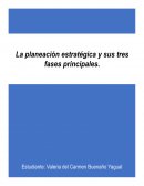 La planeación estratégica y sus tres fases principales