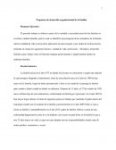 Desarrollo organizaciónal de la familia