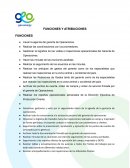 FUNCIONES Y ATRIBUCIONES