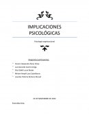 Implicaciones Psicologicas