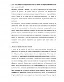 ¿Qué tipo de estructura organizativa cree que tenían las empresas del texto antes de su reestructuración?