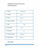 INFORME DE ALTA TERAPIA DEL LENGUAJE