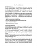 Diseño de Sistema