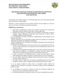 Reglamento disciplinario, nivel medio