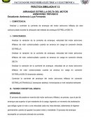 ARRANQUE ESTRELLA-DELTA DEL MOTOR ASÍNCRONO TRIFÁSICO